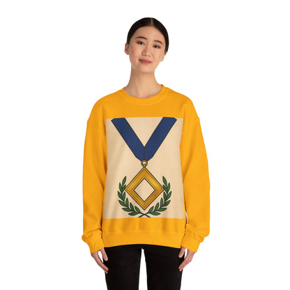 Worshipful master jewel Square — Unisex Heavy Blend Crewneck (G18000)
