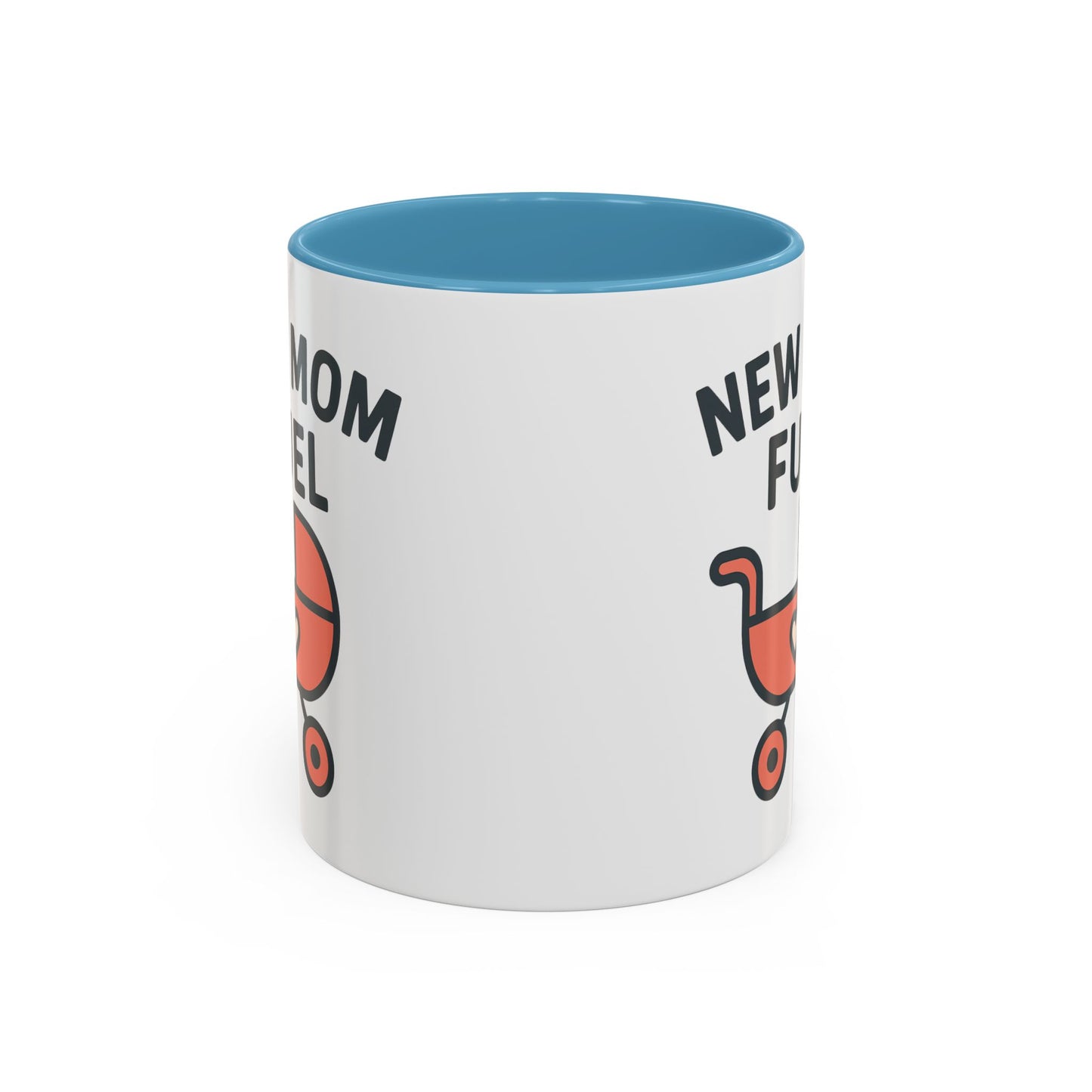 New Mom Fuel Coffee Mug - Cute Mom Gift, Ceramic Coffee Cup, Mommy Essentials, Baby Shower Gift, Parent Life Mug