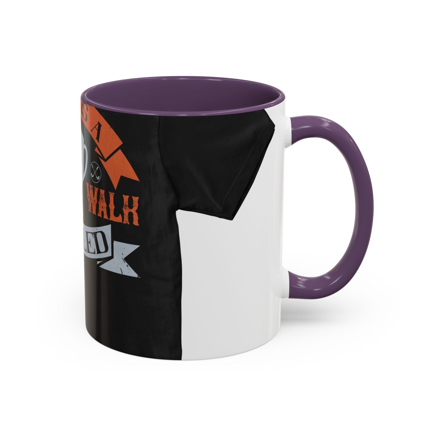 Golf is a good walk spoiled — Accent Mug 11/15oz