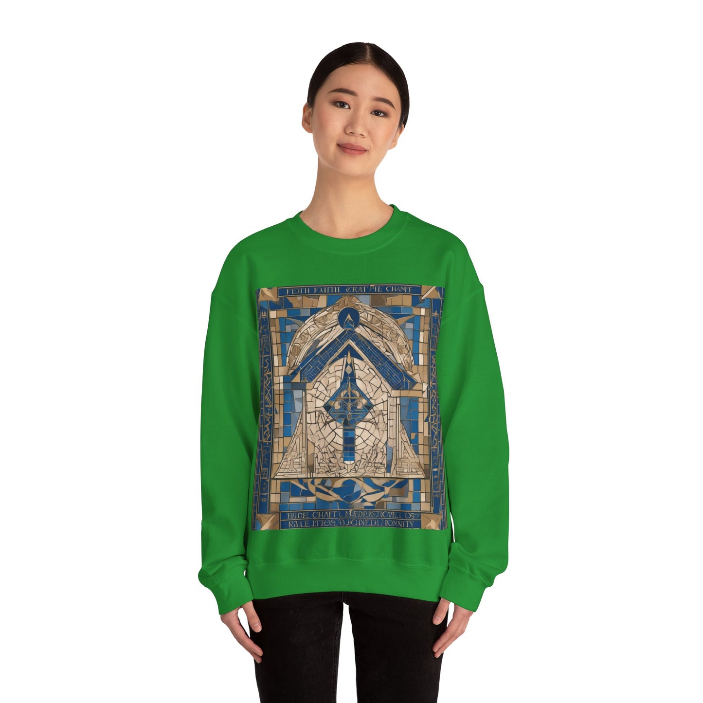 masonic_00003.png — Unisex Heavy Blend Crewneck (G18000)