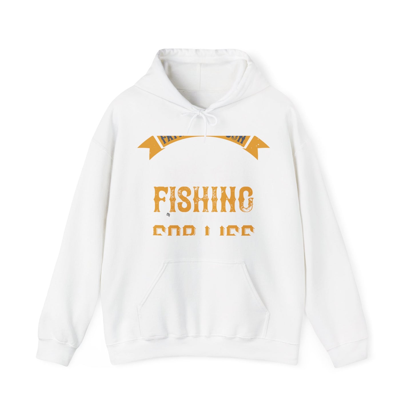 father and son fishing partners  for life-01 — Unisex Heavy Blend Hoodie (G18500)