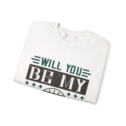 will you be my quarantine-01 — Unisex Heavy Blend Crewneck (G18000)