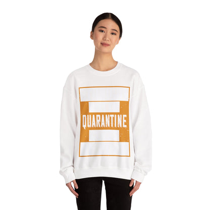 straight outta quarantine class of 2020-01 — Unisex Heavy Blend Crewneck (G18000)