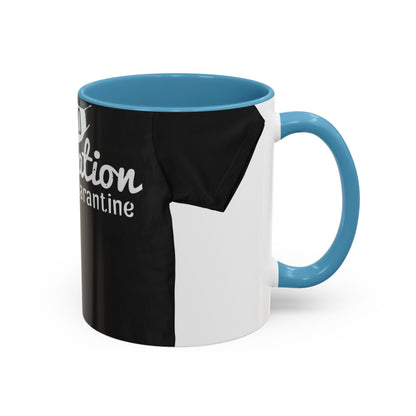 2020 staycation aka quarantine — Accent Mug 11/15oz