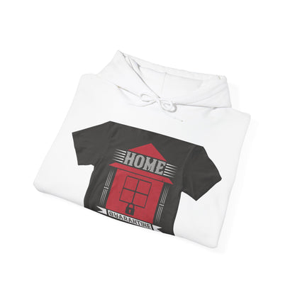 home quarantine — Unisex Heavy Blend Hoodie (G18500)