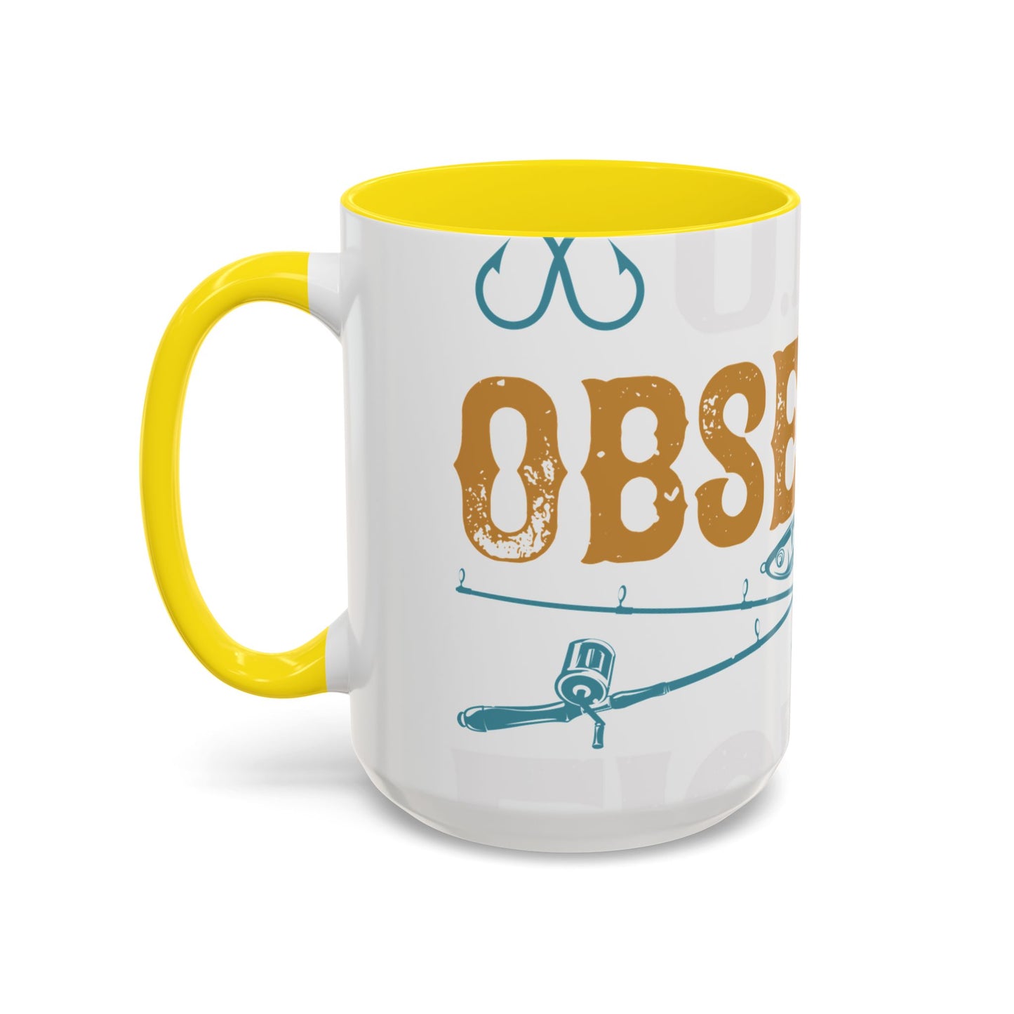I HAVE O.F.D OBSESSIVE FISHING DISORDER-01 — Accent Mug 11/15oz