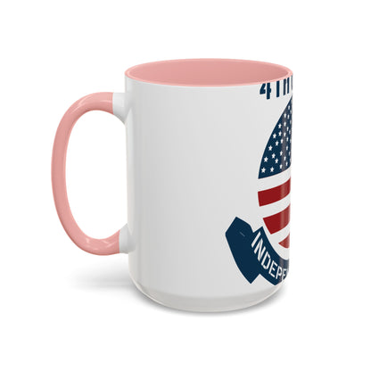 Fourth of july (42) — Accent Mug 11/15oz