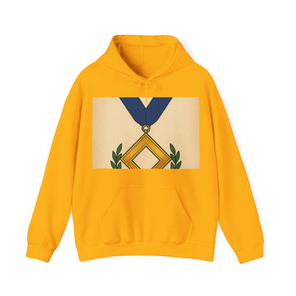 Worshipful master jewel Square — Unisex Heavy Blend Hoodie (G18500)