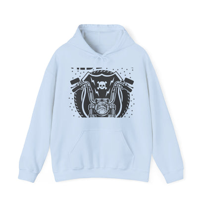 Motorbike (32) — Unisex Heavy Blend Hoodie (G18500)