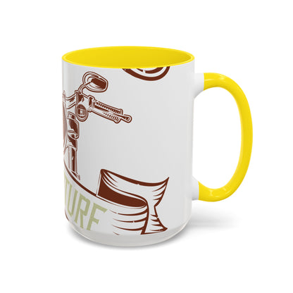 life is either a daring adventure or nothing-01 — Accent Mug 11/15oz