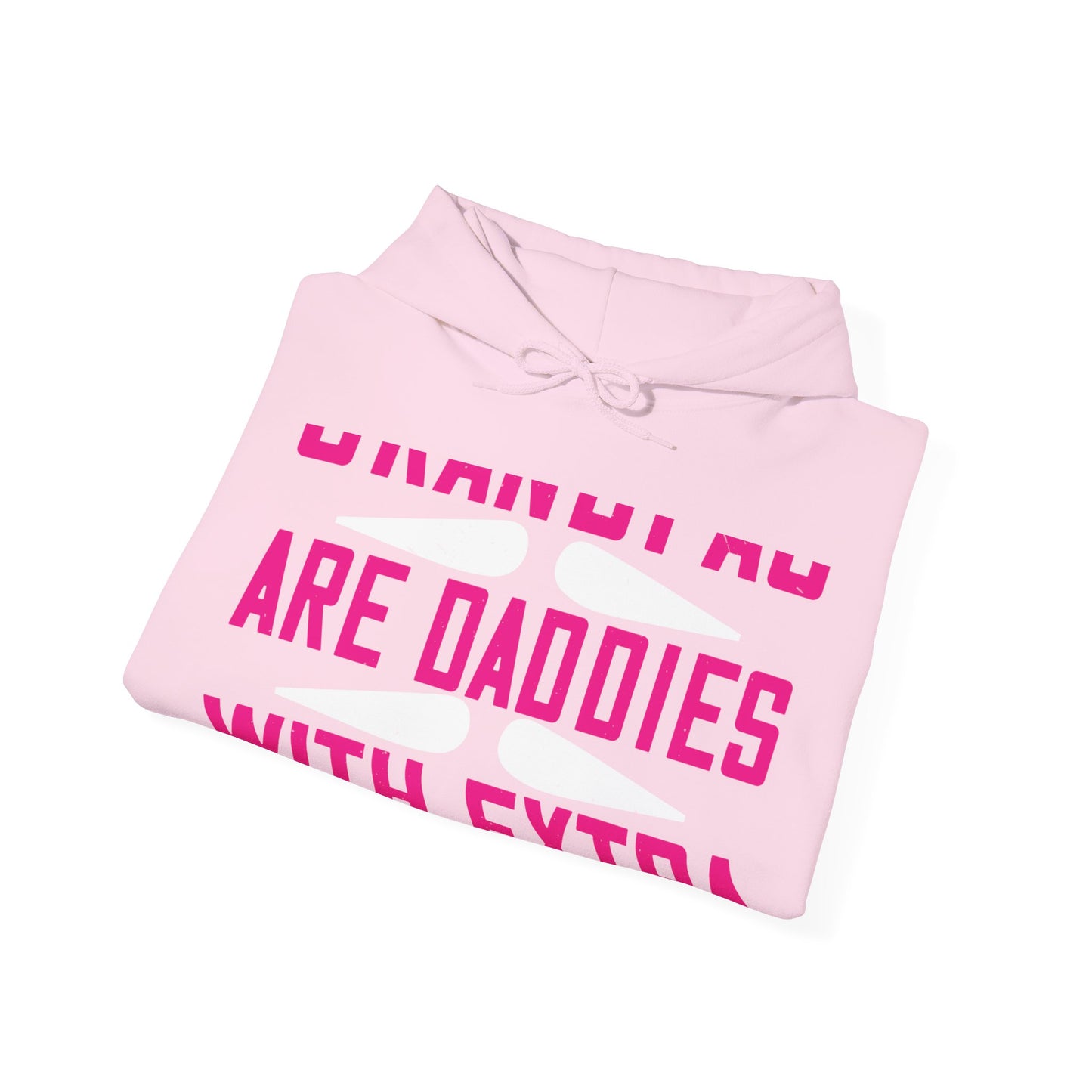 Grandpas are daddies with extra practice-01 — Unisex Heavy Blend Hoodie (G18500)