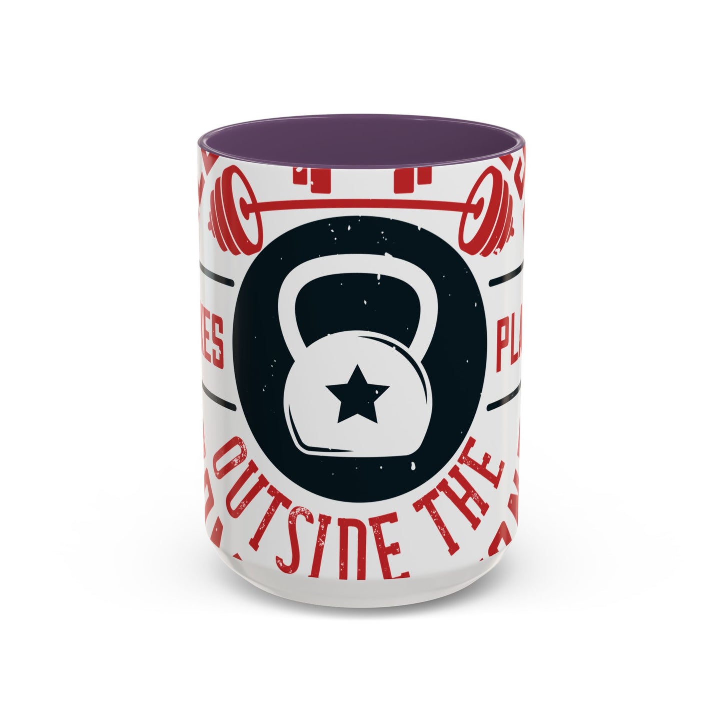 All progress takes place outside the comfort zone-01 — Accent Mug 11/15oz