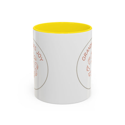 Accent Coffee Mug - Grandma's Joy | Perfect Gift for Grandparents, Coffee Lovers, Family Gatherings, Birthdays, Special [...]