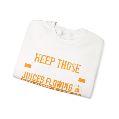 Keep those creative juices flowing. You have a lot of time on your hands!-01 — Unisex Heavy Blend Crewneck (G18000)