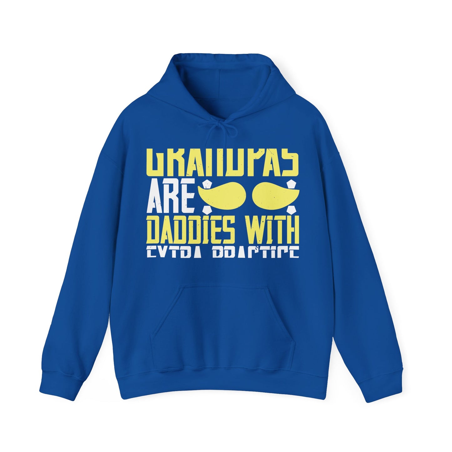 Grandpas are daddies with extra practice-02 — Unisex Heavy Blend Hoodie (G18500)