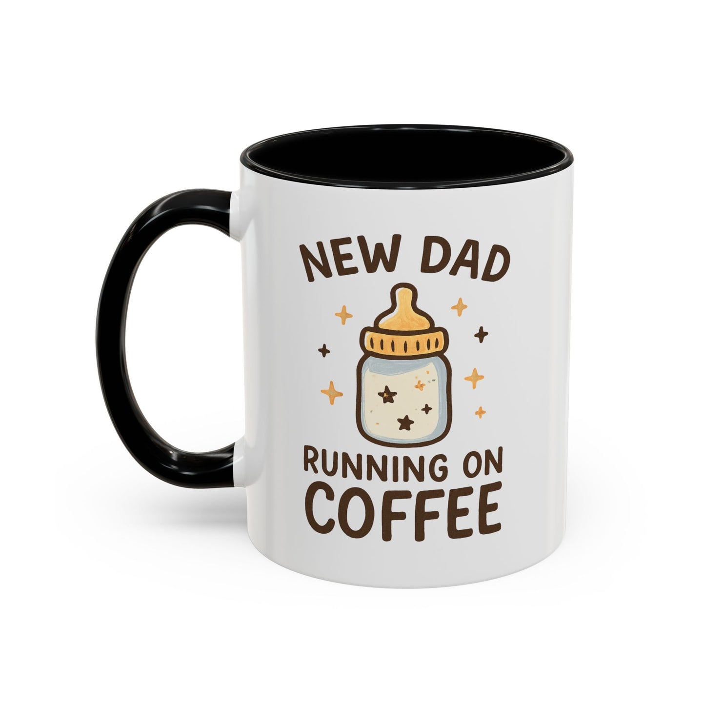 New Dad Coffee Mug | Funny Gift for New Parents | Baby Shower, Birthday, Dad's Day | 11oz & 15oz