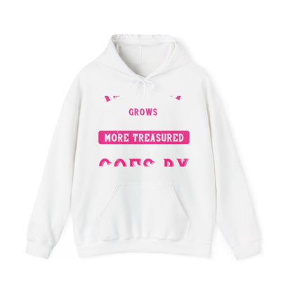 An aunt grows more treasured as time goes by-01 — Unisex Heavy Blend Hoodie (G18500)