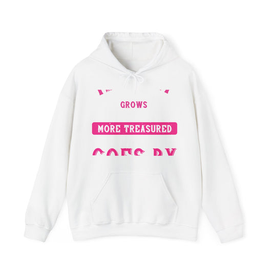An aunt grows more treasured as time goes by-01 — Unisex Heavy Blend Hoodie (G18500)