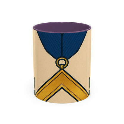 Worshipful master jewel Square — Accent Mug 11/15oz