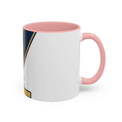 Junior Warden JW-- the plumb — Accent Mug 11/15oz