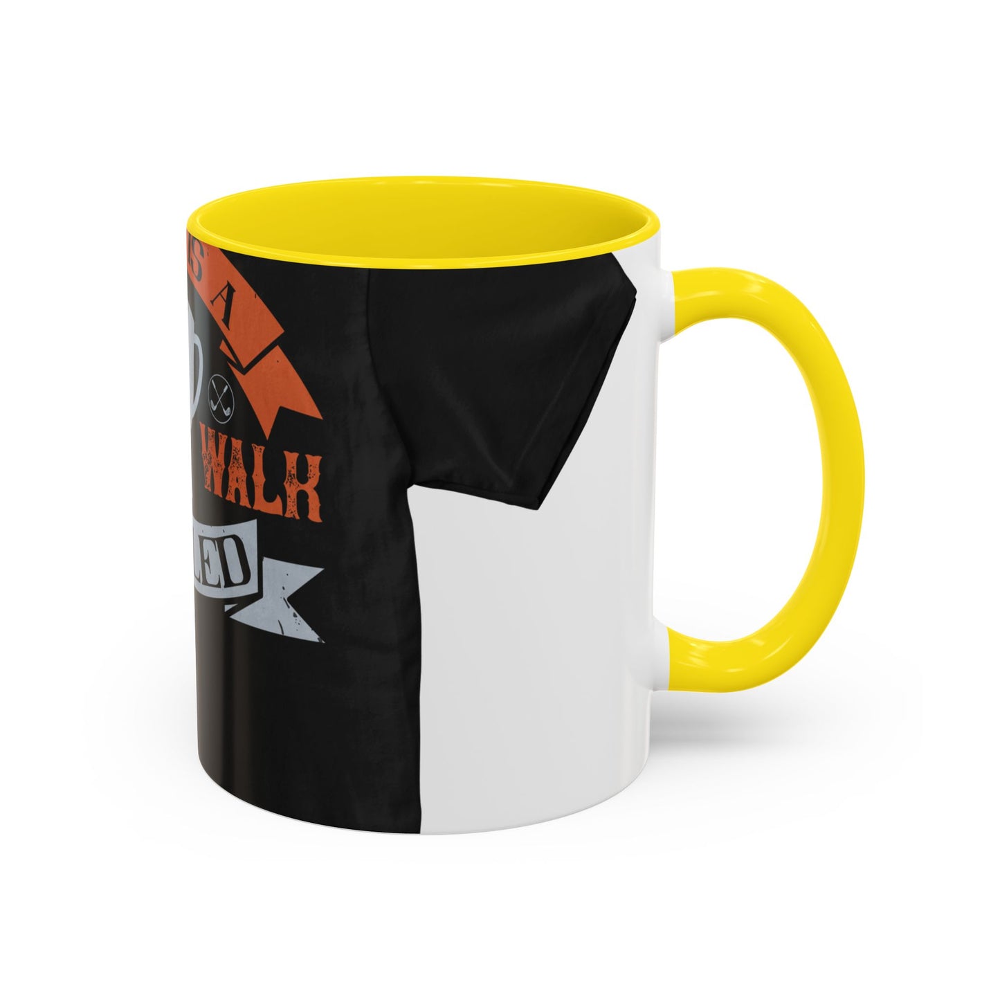 Golf is a good walk spoiled — Accent Mug 11/15oz