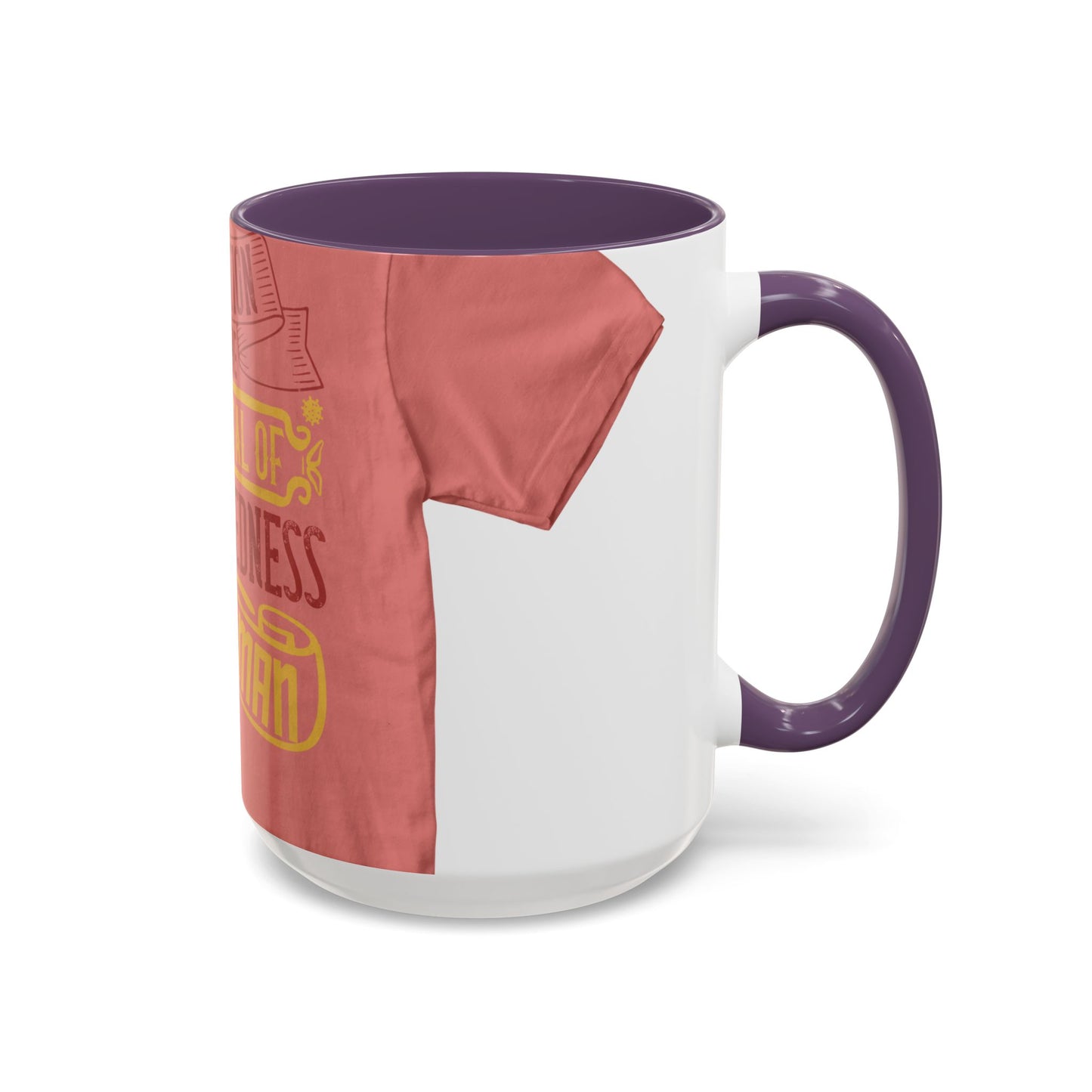 Isolation is the sum total of wretchedness to a man — Accent Mug 11/15oz