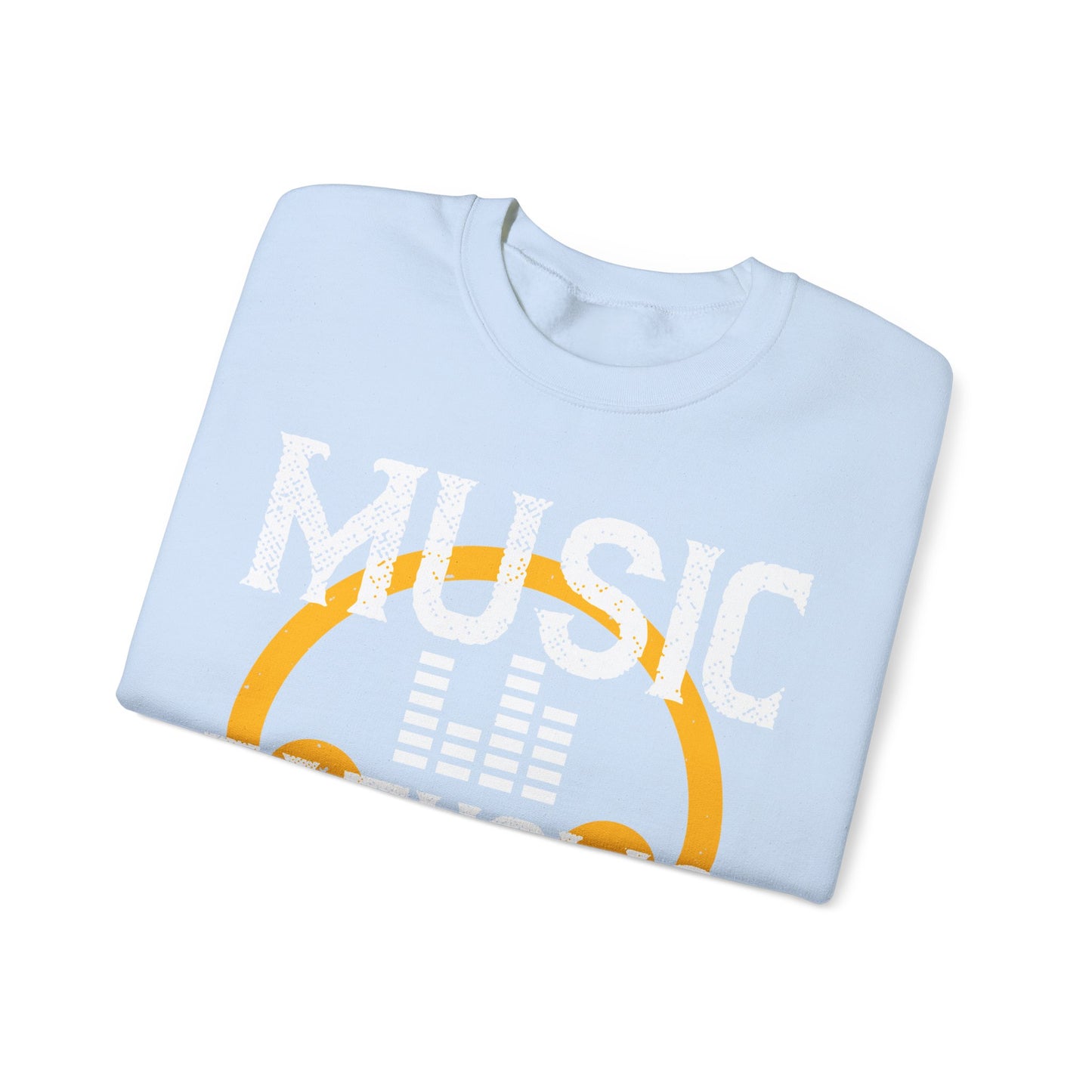 Music Fathoms The Sky-01 — Unisex Heavy Blend Crewneck (G18000)