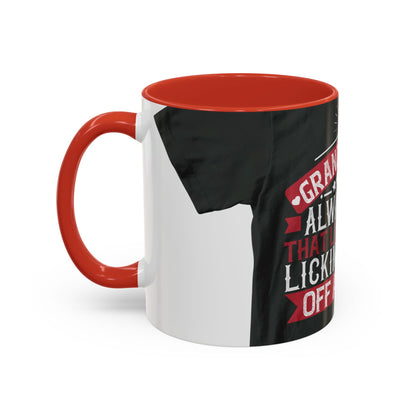 My grandfather always said that living is like licking honey off a thorn-02 — Accent Mug 11/15oz
