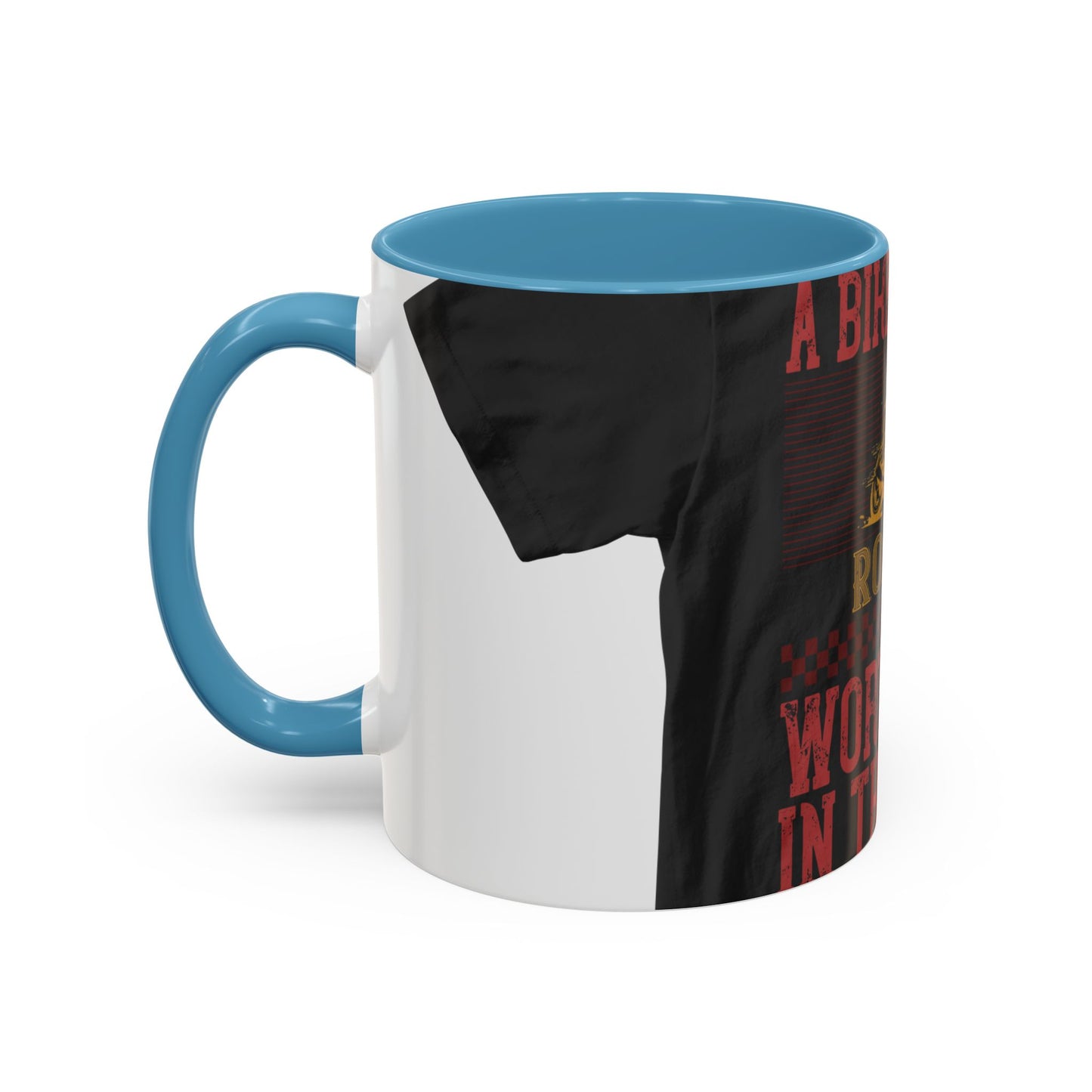 A bike on the worth two in the shet — Accent Mug 11/15oz