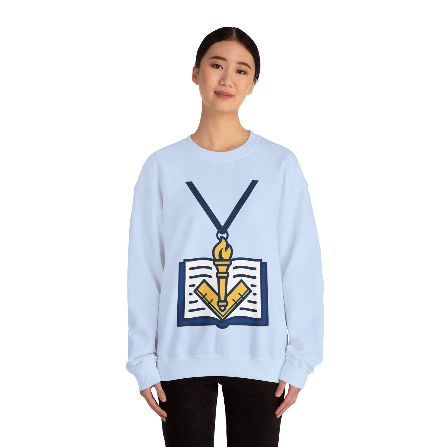 Education Officer - Lecturer - Instructor — Unisex Heavy Blend Crewneck (G18000)