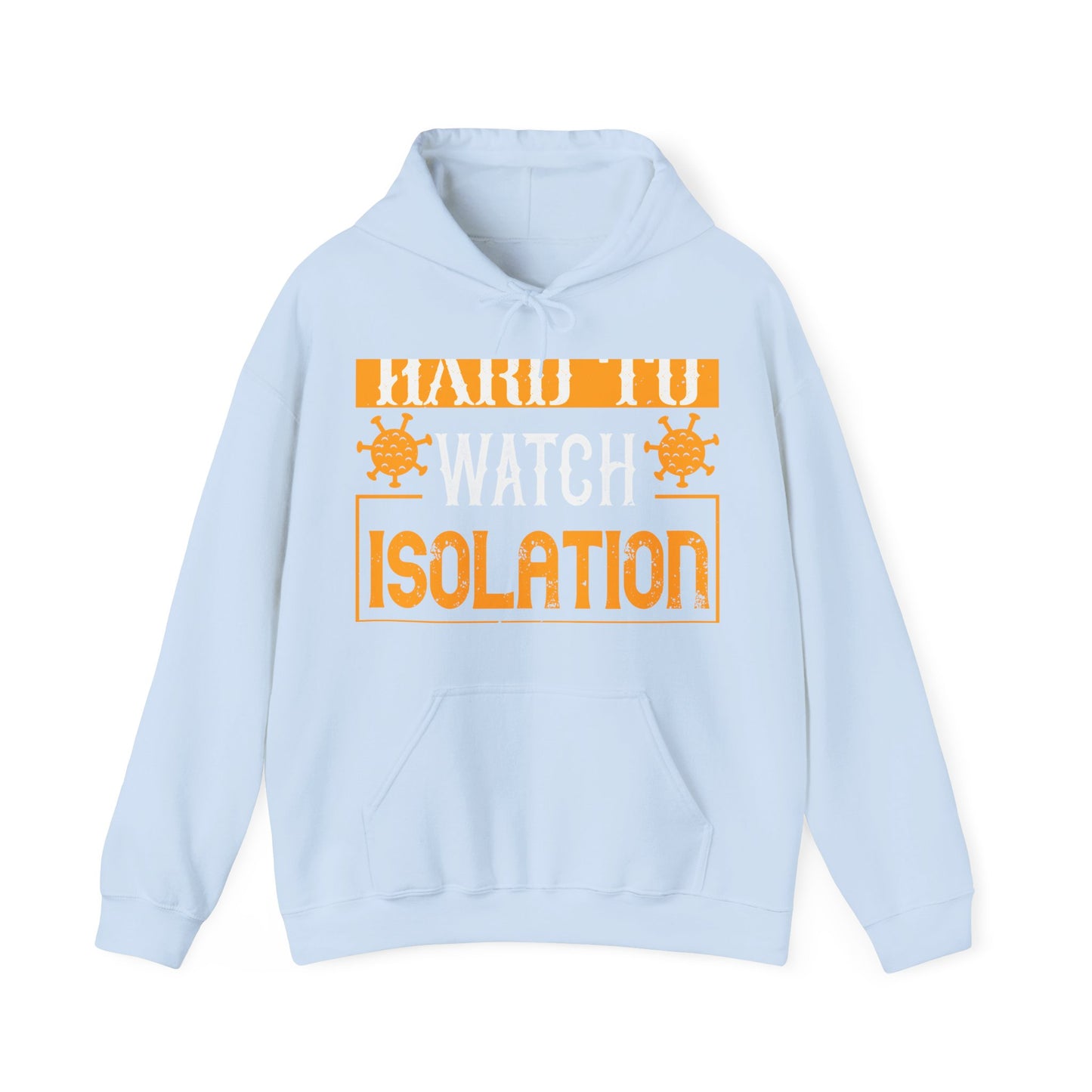 It's just hard to watch isolation basketball-01 — Unisex Heavy Blend Hoodie (G18500)
