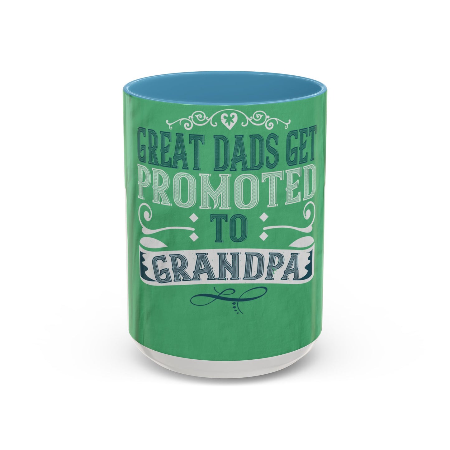 Great dads get promoted to grandpa-02 — Accent Mug 11/15oz