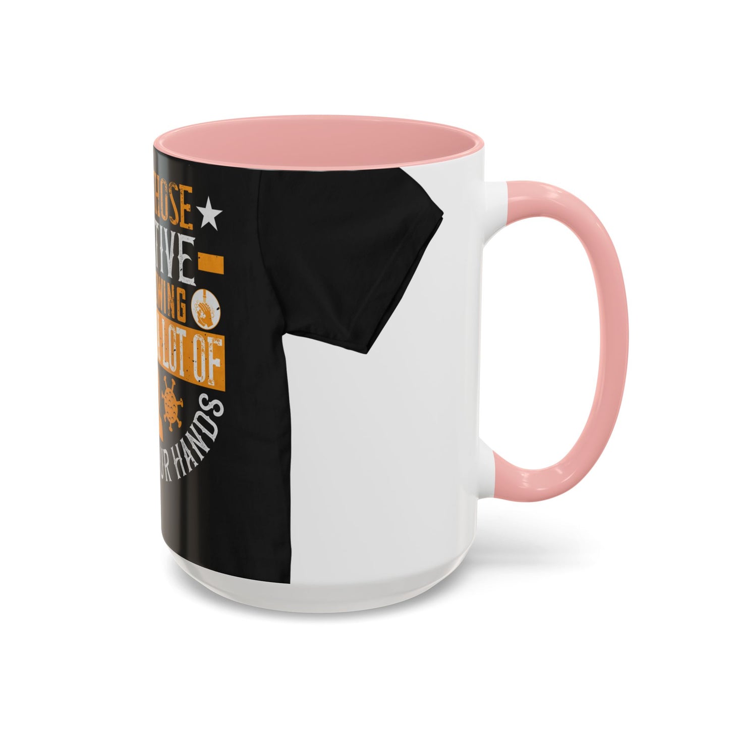 Keep those creative juices flowing. You have a lot of time on your hands! — Accent Mug 11/15oz