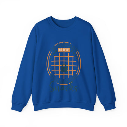 i'm already out of my quarantine snacks-01 — Unisex Heavy Blend Crewneck (G18000)