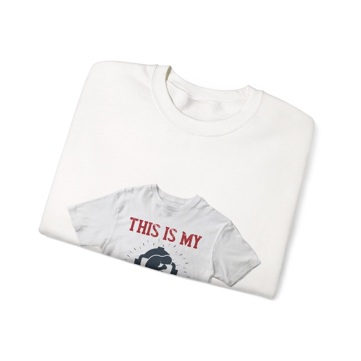 this is my quarantine — Unisex Heavy Blend Crewneck (G18000)