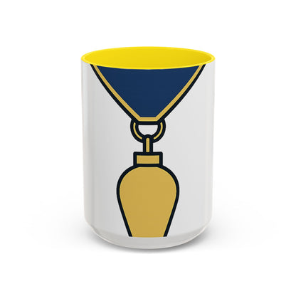 Junior Warden -JW - white bg — Accent Mug 11/15oz