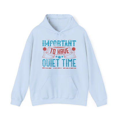 It's important to have quiet time and isolation-01 — Unisex Heavy Blend Hoodie (G18500)