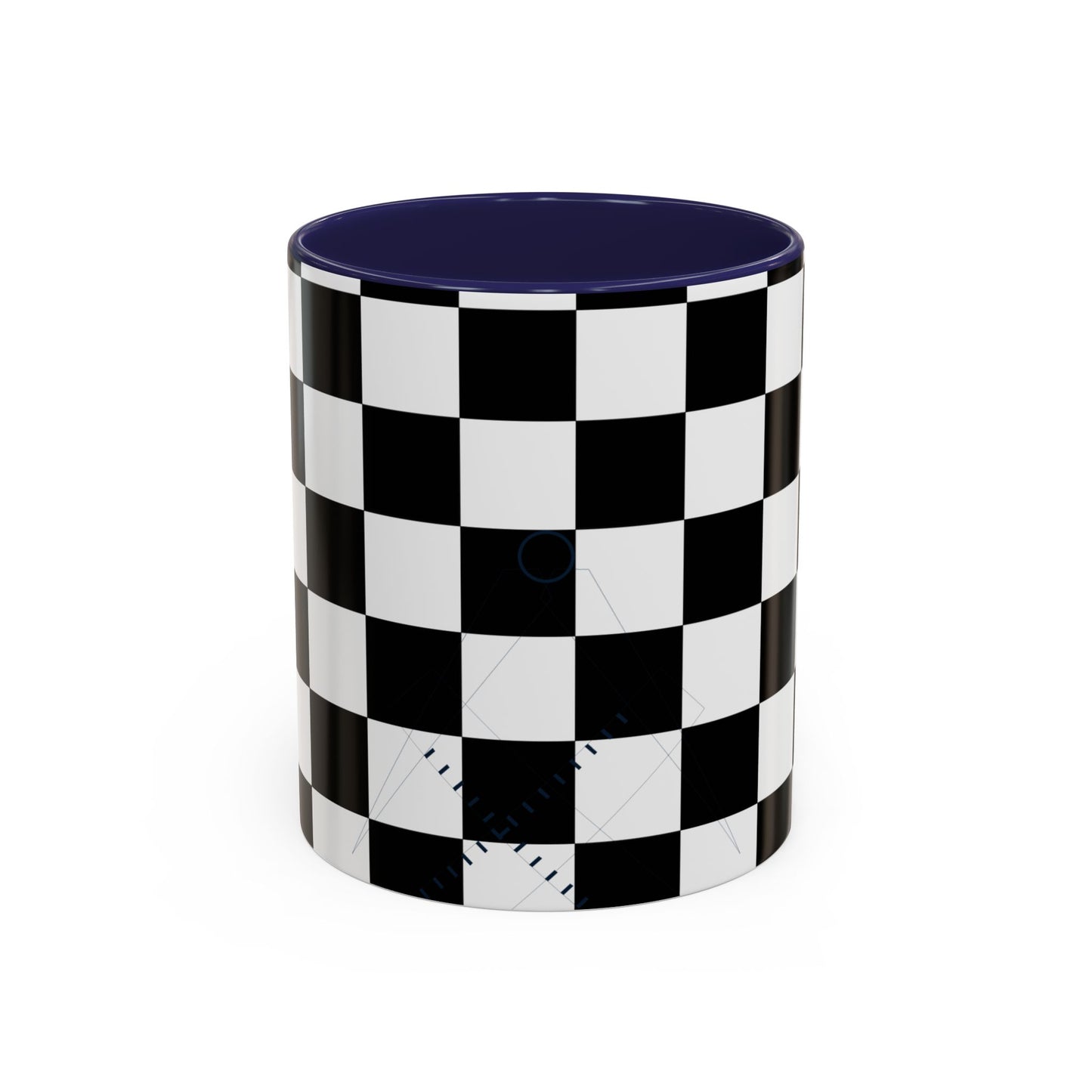 Masonic_Mosaic_Badge_4800 — Accent Mug 11/15oz