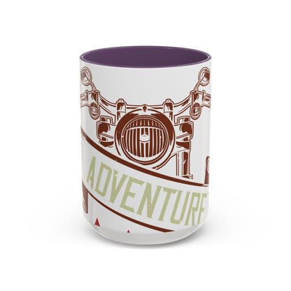 life is either a daring adventure or nothing-01 — Accent Mug 11/15oz