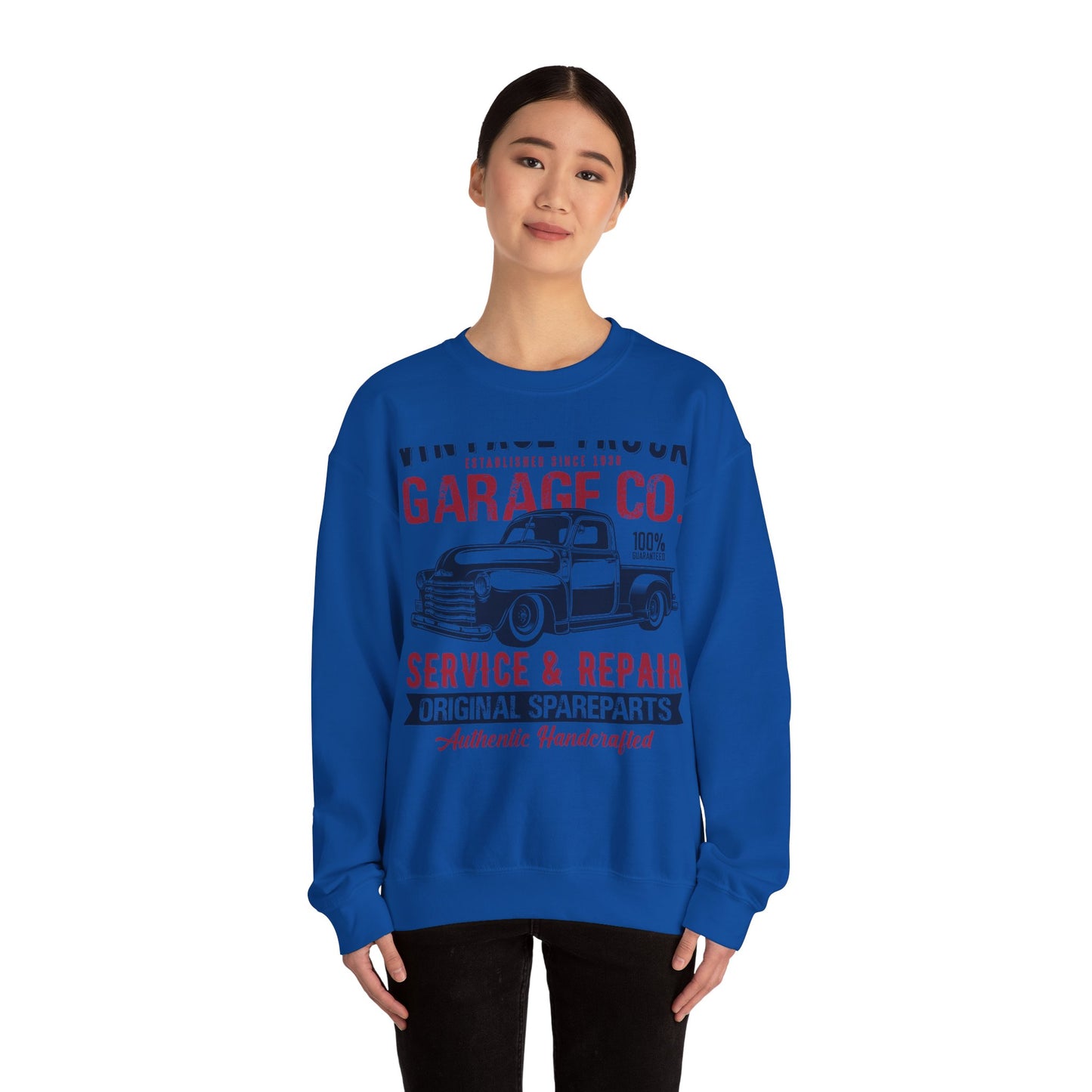Cars n trucks (12) — Unisex Heavy Blend Crewneck (G18000)