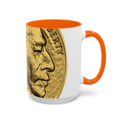 Gold  coins — Accent Mug 11/15oz