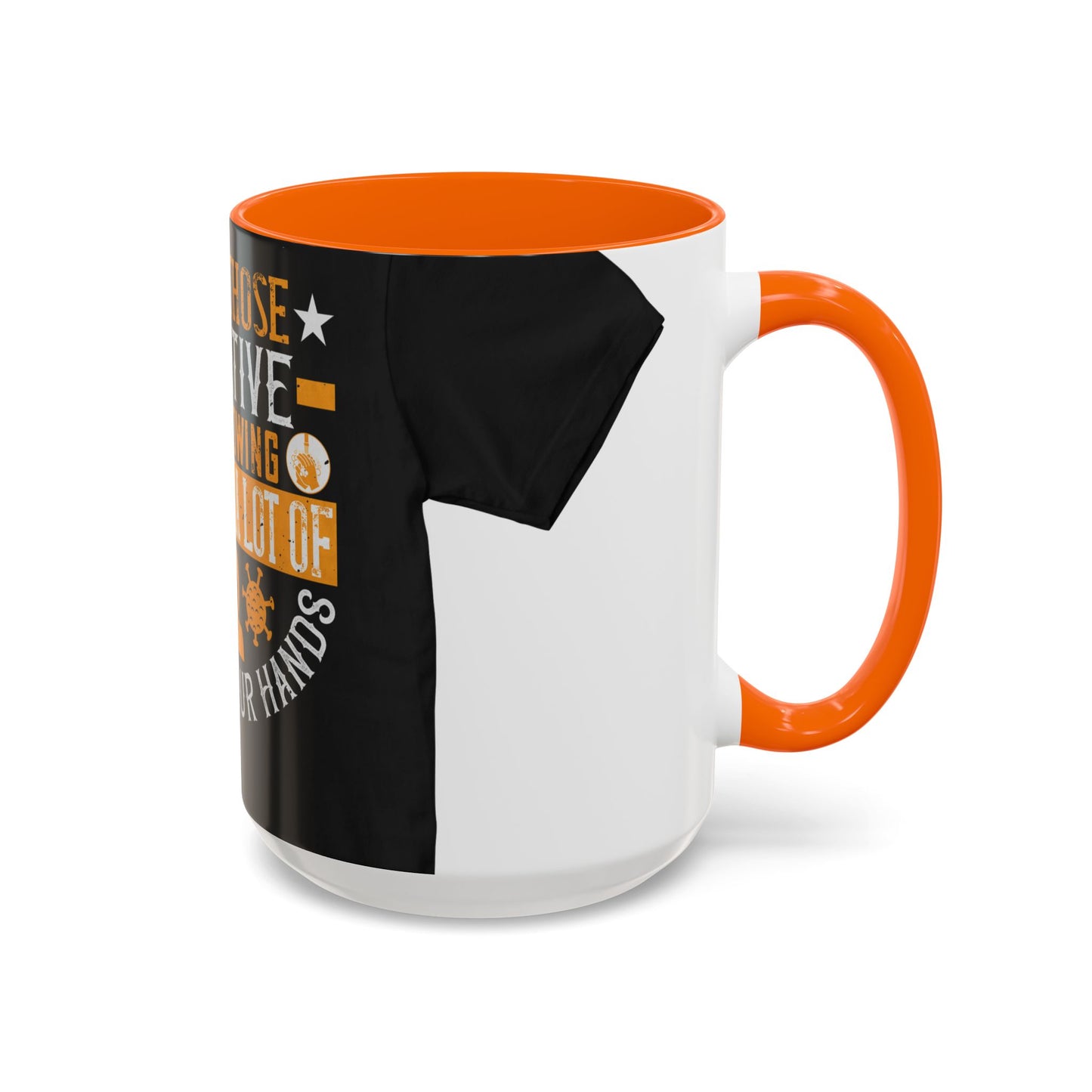 Keep those creative juices flowing. You have a lot of time on your hands! — Accent Mug 11/15oz
