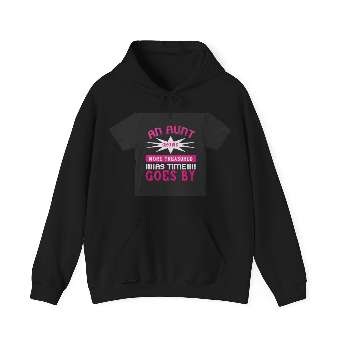 An aunt grows more treasured as time goes by — Unisex Heavy Blend Hoodie (G18500)