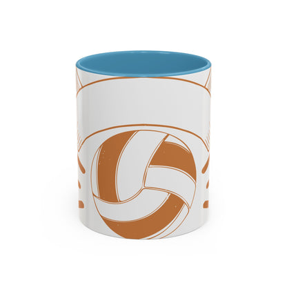 Volleyball Invented by men, perfected by women-01 — Accent Mug 11/15oz