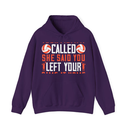 Your mommy called. She said you left your game at home-01 — Unisex Heavy Blend Hoodie (G18500)