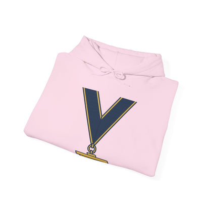 Junior Warden JW-- the plumb — Unisex Heavy Blend Hoodie (G18500)