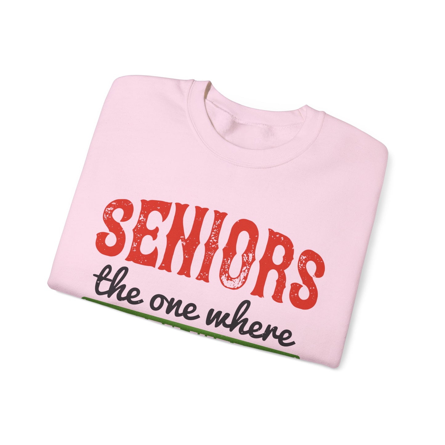seniors the one where they were quarantined 2020-01 — Unisex Heavy Blend Crewneck (G18000)