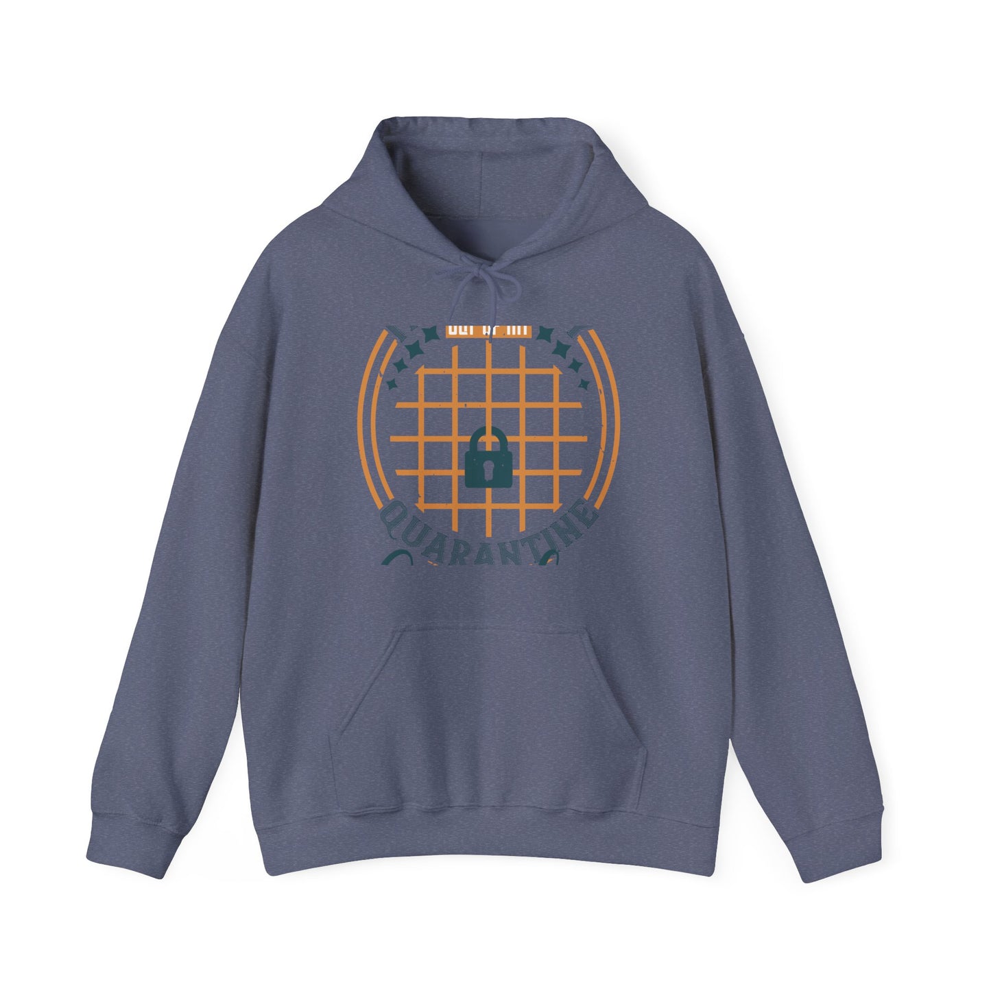 i'm already out of my quarantine snacks-01 — Unisex Heavy Blend Hoodie (G18500)