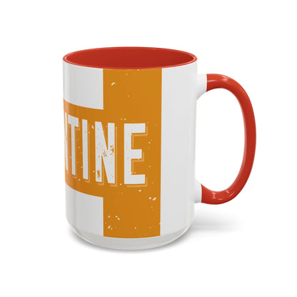 straight outta quarantine class of 2020-01 — Accent Mug 11/15oz