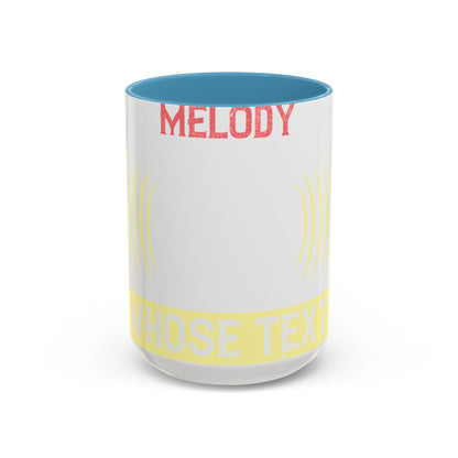 Music is the melody whose text is the world-01 — Accent Mug 11/15oz